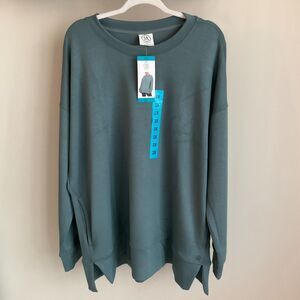 Sage Collective - Tunic Scuba Sweatshirt Soft w/ Pockets! Retail $69 - Brand New